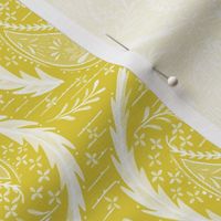 Watercolor Paisley - Citron