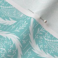 Watercolor Paisley - Turquoise