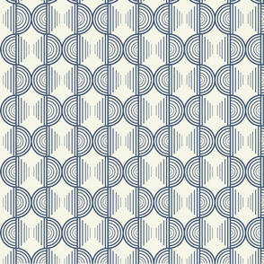 Seamless Half Circles Pattern