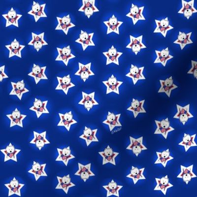 Westie Stars & Stripes (Small)