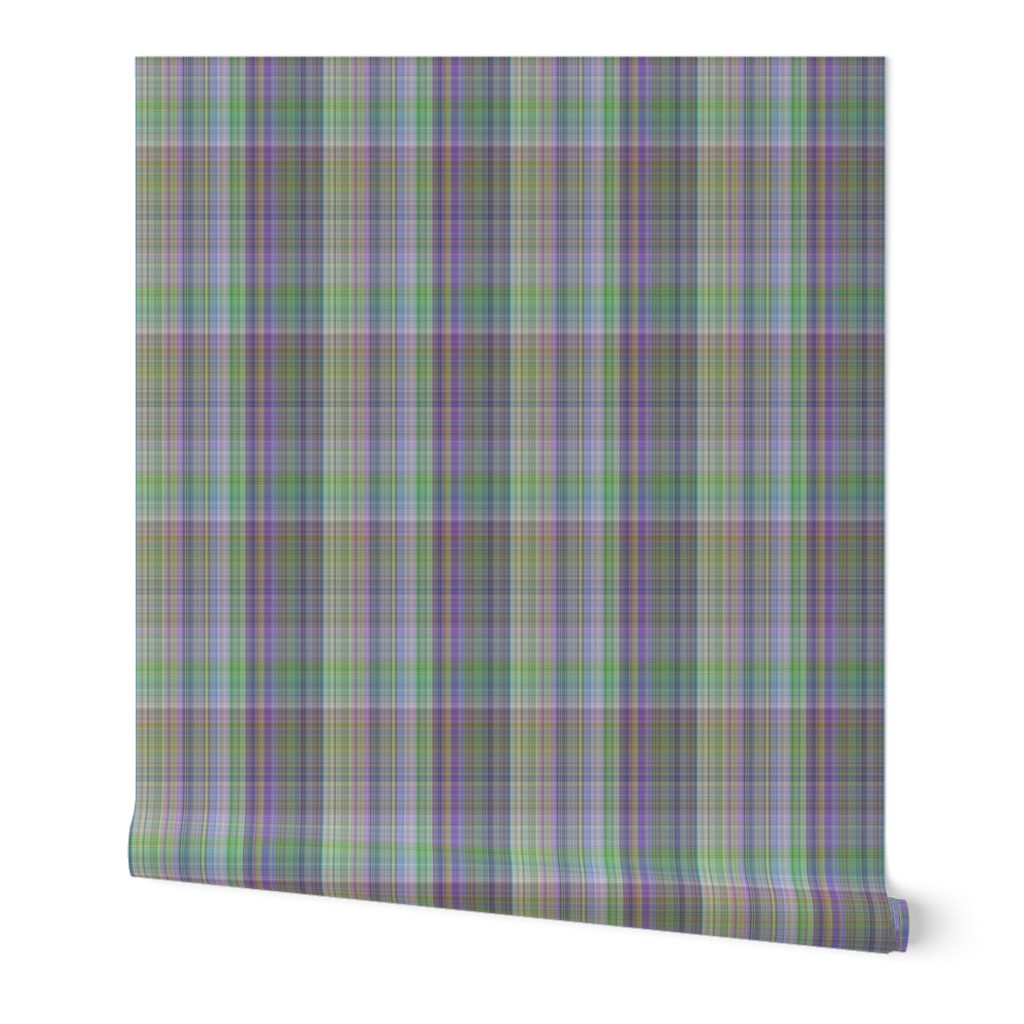 Green and Purple Plaid