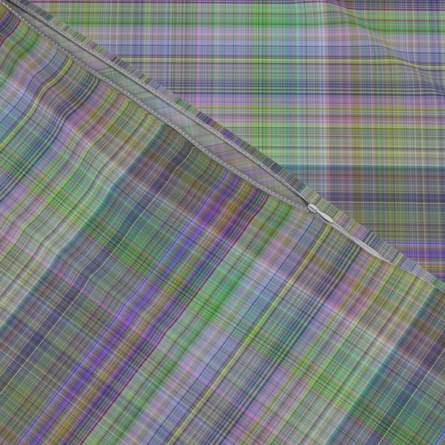 Green and Purple Plaid