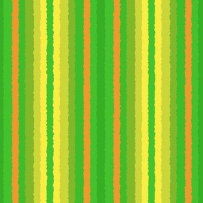 Crystallized Stripe in Yellow and Green
