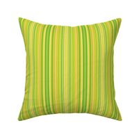 Narrow Yellow and Green Zigzag Stripe