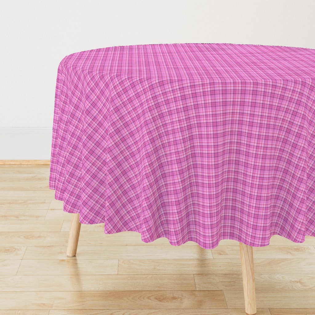 Pink Red Plaid (SMALL)