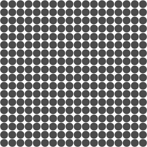 dots dark grey and white