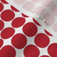 dots red and white