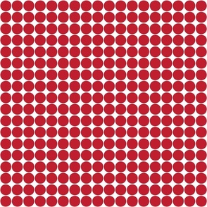 dots red and white