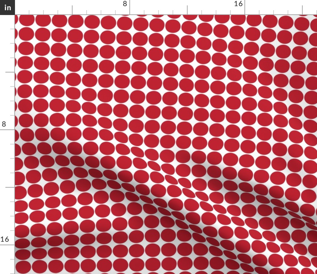 dots red and white