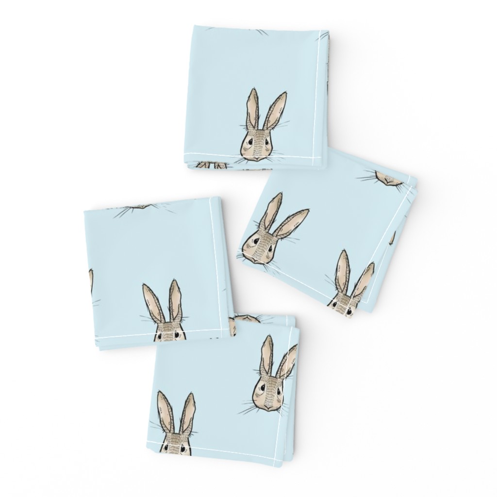 Sweet Rabbit on Blue