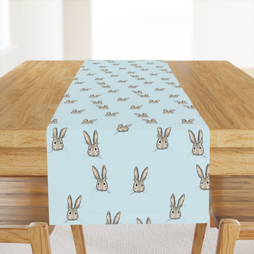 Sweet Rabbit on Blue