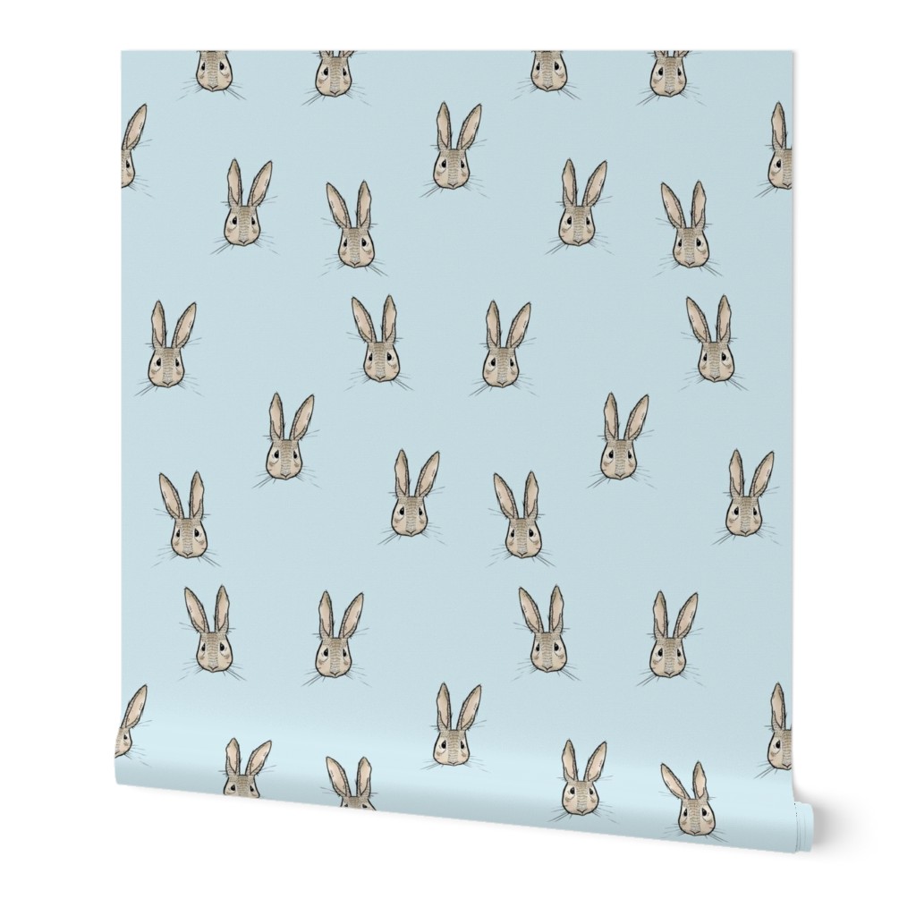 Sweet Rabbit on Blue