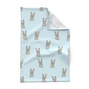 Sweet Rabbit on Blue