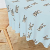 Sweet Rabbit on Blue