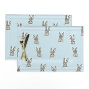 Sweet Rabbit on Blue