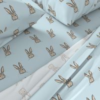 Sweet Rabbit on Blue