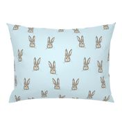 Sweet Rabbit on Blue