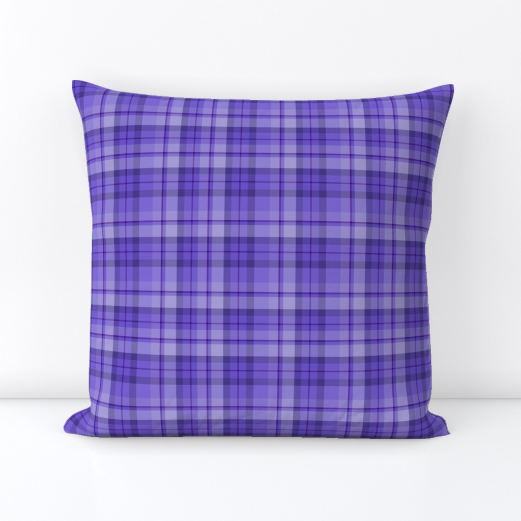 Blueberry Purple Plaid