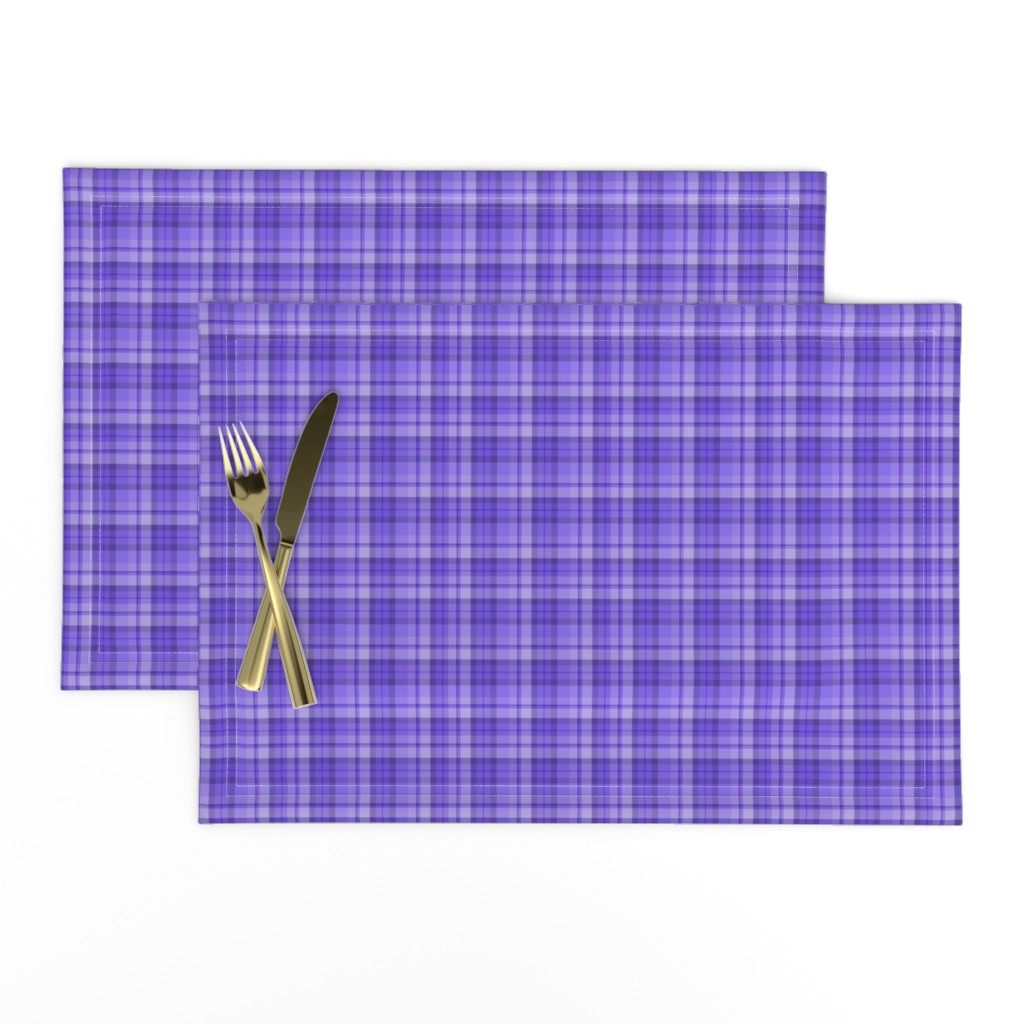 Blueberry Purple Plaid 