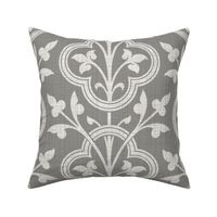 Norman Vines ~ Pewter Linen Luxe 