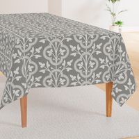 Norman Vines ~ Pewter Linen Luxe 