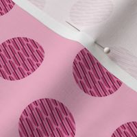 Pink Polka Dots with Stripes