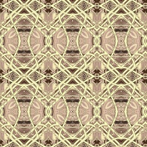 When Plaid Goes Art Nouveau