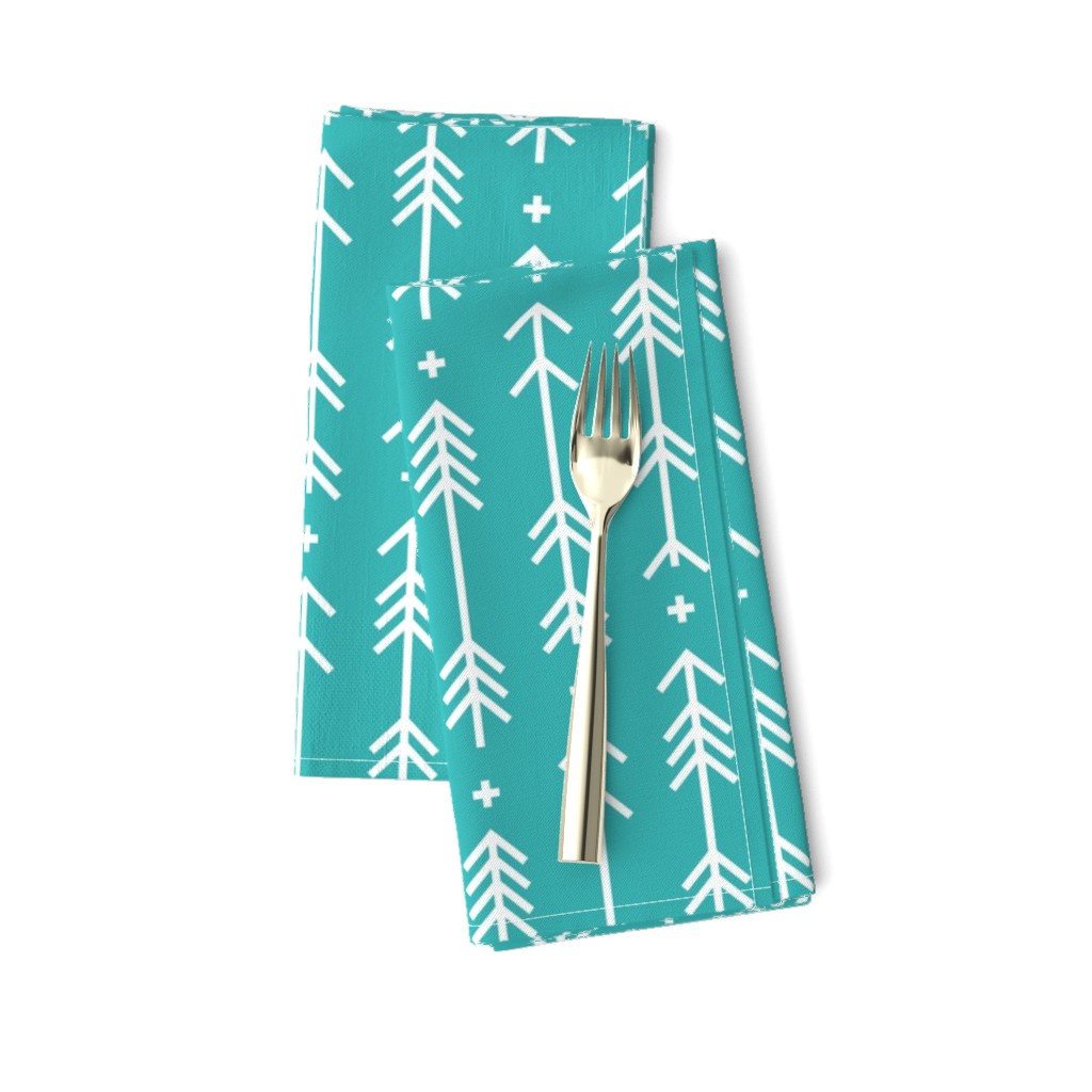 cross plus arrows teal