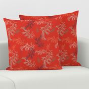 leafy sea dragons in red