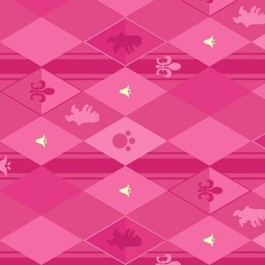 Lily Bears - Pink (horizontal)