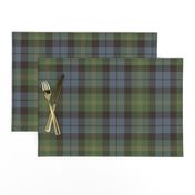 Ancient Gordon tartan, 6", traditional colors