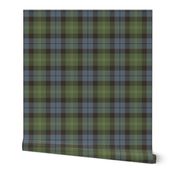 Ancient Gordon tartan, 6", traditional colors