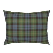 Ancient Gordon tartan, 6", traditional colors