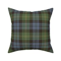 Ancient Gordon tartan, 6", traditional colors