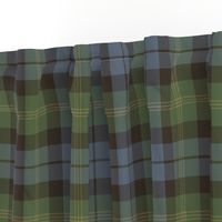 Ancient Gordon tartan, 6", traditional colors