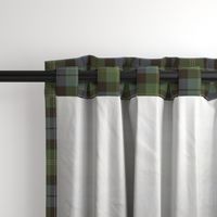 Ancient Gordon tartan, 6", traditional colors