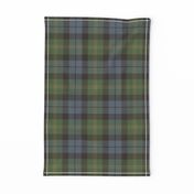 Ancient Gordon tartan, 6", traditional colors