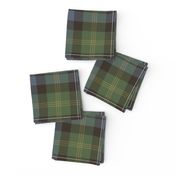 Ancient Gordon tartan, 6", traditional colors