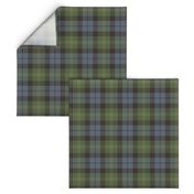 Ancient Gordon tartan, 6", traditional colors