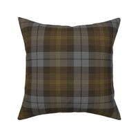 Ancient Gordon tartan, 6" weathered colors