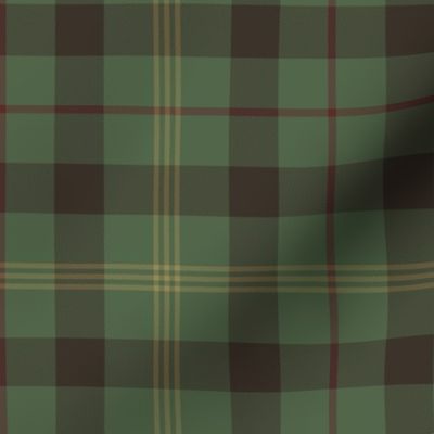 Paton family tartan, c. 1930,6", traditional colors