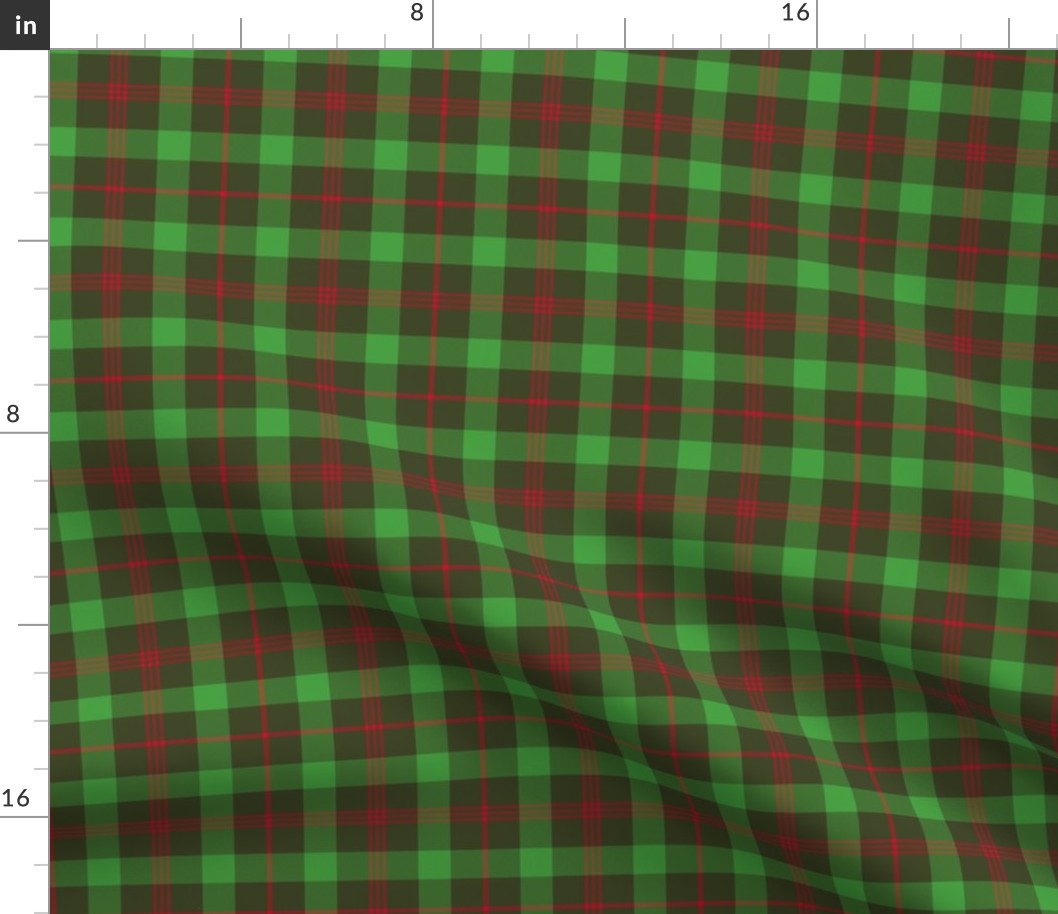 Christmascolors Christmas tartan, 4"