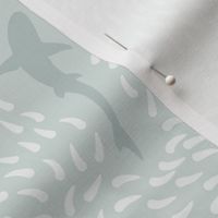 Sharks in a School (light gray)