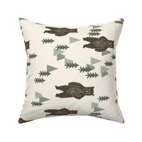 Forest Bear - Camping Collection by Andrea Lauren (Railroad)