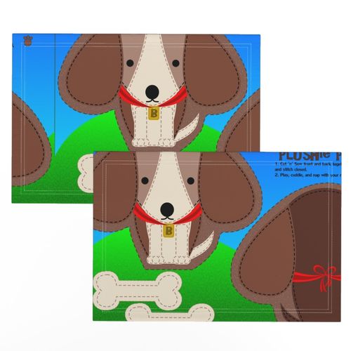 Barney Beagle Cut N Sew Set