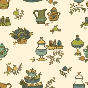 Grandma's kitchen wallpaper 