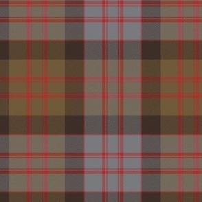 MacDonald 1819 tartan, 6" weathered