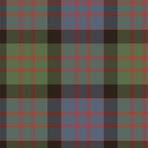 MacDonald 1819 tartan, 6" weathered ancient 