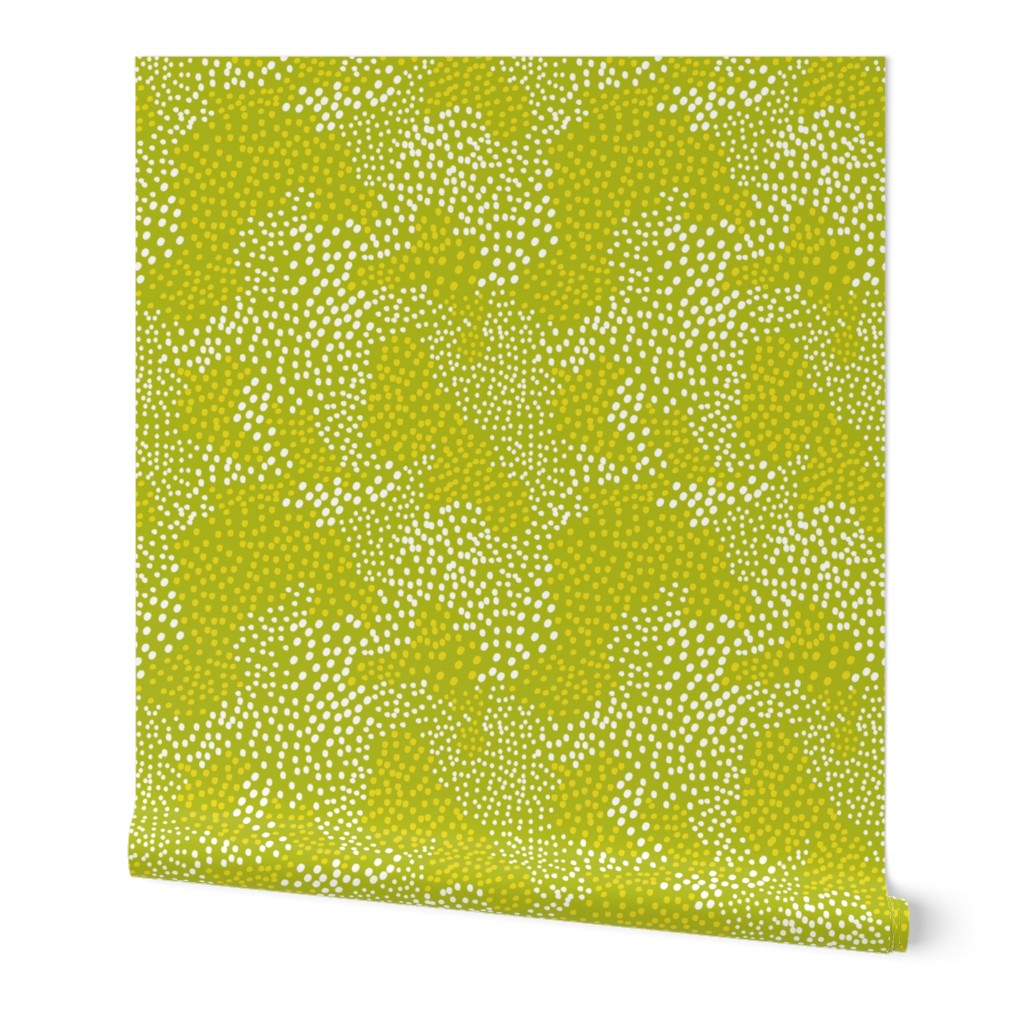 In Disguise - Geometric Dot Green - Spring Fling 