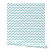 chevron blue LG - christmas wish collection